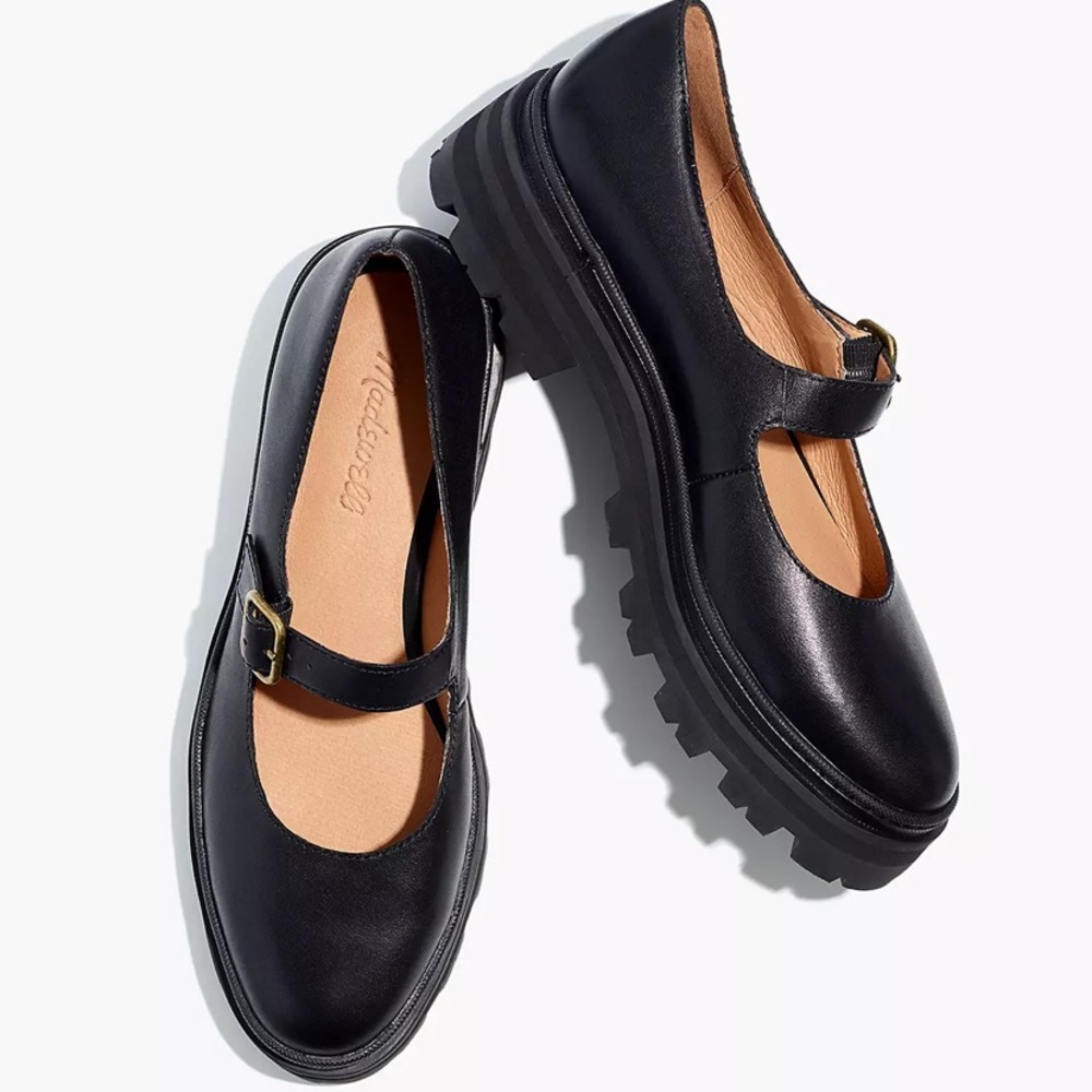 Madewell Freya Platform Lugsole Mary Jane